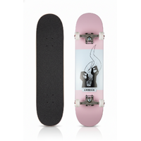 Amnesia Complete Skateboards OG Spray Pink 8.375"