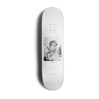 Color Bars Skateboard Deck Ice Cube Peace 8.25" white