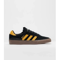 Adidas - Busenitz Vulc II 2 Black / Yellow / Gum Skate Shoes US Mens KJ0249