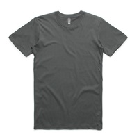 AS COLOUR T-SHIRT STAPLE TEE PLAIN CHARCOAL NEW MENS AUSTRALIAN SELLER KINGPIN
