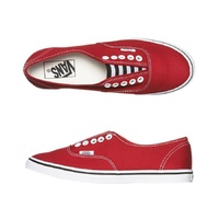 VANS SHOES AUTHENTIC LO PRO GORE RED/WHITE SKATE SKATEBOARD KINGPINSUPPLY