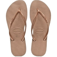 HAVAIANAS SLIM ROSE GOLD Thongs Sandals WOMENS Flip Flops HSMS3581F