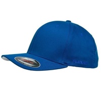  FLEXFIT PERMA CURVE CAP ROYAL 6277 NEW FLEX FIT CAP AUST HAT HATS CAPS