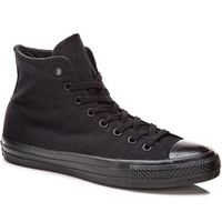CONVERSE CTAS PRO HI BLACK BLACK OX CANVAS CHUCK TAYLOR SHOES ALL STARS