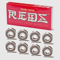 BONES SUPER REDS BEARINGS SKATEBOARD LONGBOARD AUST SELLER 