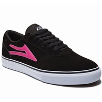 LAKAI MANCHESTER SHOES BLACK PINK ANCHOR FREE POSTAGE AUSTRALIAN SELLER