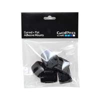 GENUINE BRAND GoPro Flat & Curved mounts Suits HERO4 HERO3+ HD2 GO PRO AACFT-001