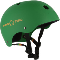 PROTEC HELMET Classic SKATE matte rasta green PRO-TEC AUST SELLER PRO TEC NEW 