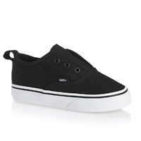 Vans Shoes Tots Authentic V  BLACK / TRUE WHITE Children Toddler Boys NEW