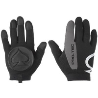 Protec Downhill LoPro Slide Gloves Black Free Post Aus Seller Kingpin Pro tec