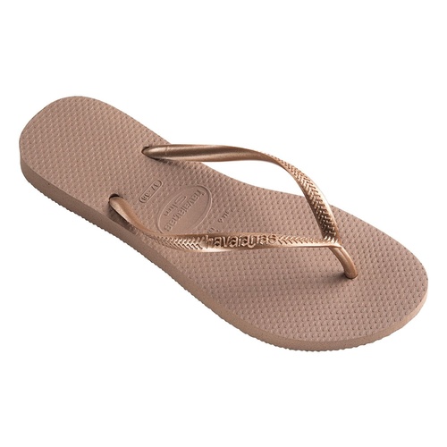 HAVAIANAS SLIM ROSE GOLD Thongs Sandals WOMENS FREE POST Flip Flops HSMS3581F