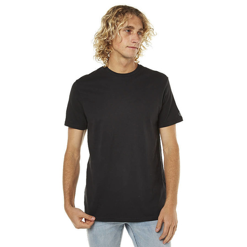 VOLCOM STONE SOLID SHORT SLEEVE TEE BLACK AUSTRLIAN SELLER FREE POSTAGE KINGPIN