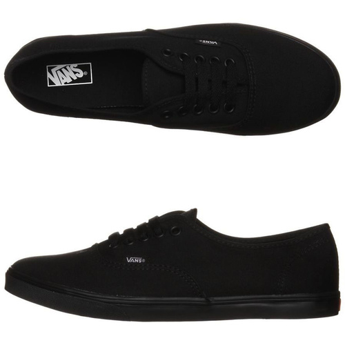 vans lo pro black leather