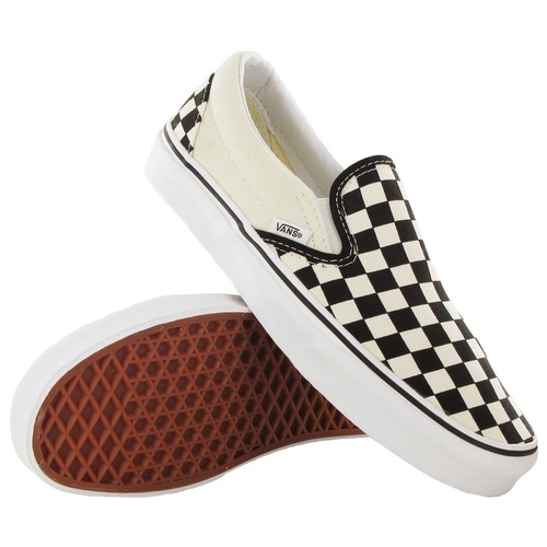 Vans Shoes Slip On Checker Board Black White Free Post Aust Seller Skate Classic