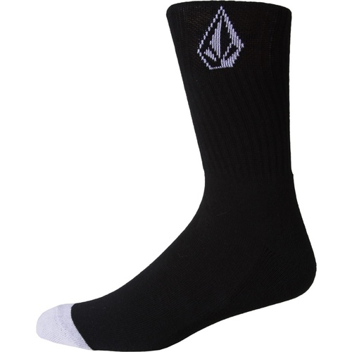 Volcom New Black Full Stone Socks Free Post Aus Seller Skateboard Kingpin Skate