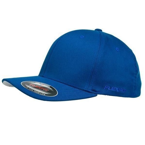 FLEXFIT PERMA CURVE CAP ROYAL 6277 NEW FLEX FIT CAP AUST HAT HATS CAPS