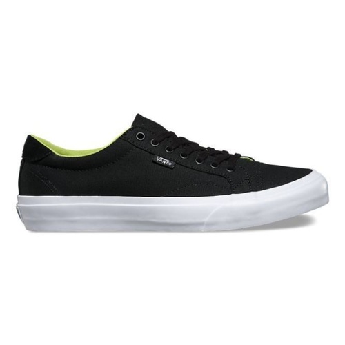 VANS SHOES COURT CANVAS BLACK GREEN GLOW NEW SHOE AUST MENS WOMENS SKATE