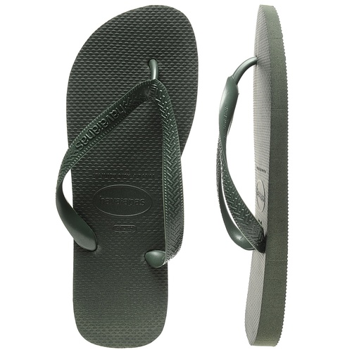 HAVAIANAS GREEN OLIVE Thongs Sandals Male Flip  Flops