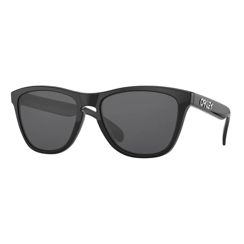 Oakley Shades Frogskins Polished Black / Grey Lens Sunglasses