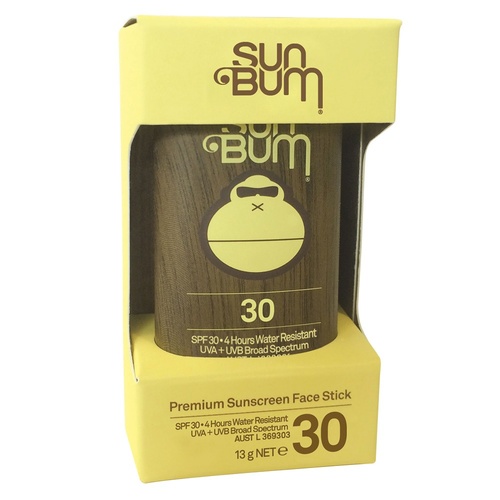 Sun Bum Sunscreen PREMIUM SUNSCREEN FACE STICK LOTION 30 + CLEAR PREMIUM ZINC FORMULA SPF40 88ML