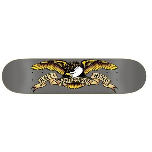 Anti-Hero Classic Eagle Skateboard Deck - Grey 8.25" x 32" WB 14.38" Antihero Anti - Hero
