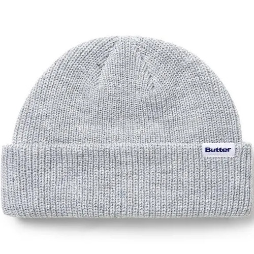 BUTTER GOODS GREY WHARFIE BEANIE KINGPIN BUTTERGOODS