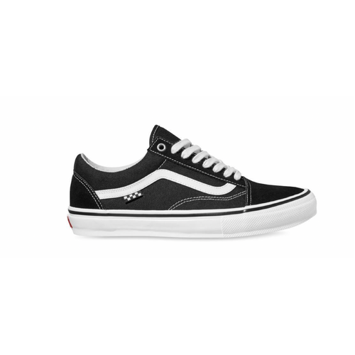 VANS OLD SKOOL (PRO) Skate SHOES BLACK WHITE AUSTRALIAN SELLER SKATE [Size: 12]
