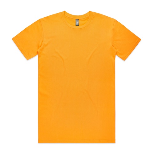 AS COLOUR T-SHIRT STAPLE TEE GOLD PLAIN NEW MENS AUSTRALIAN SELLER KINGPIN