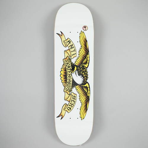 ANTI HERO SKATEBOARD DECK CLASSIC EAGLE 8.75" DECKS NEW WHITE FREE GRIP ANTIHERO ANTI-HERO