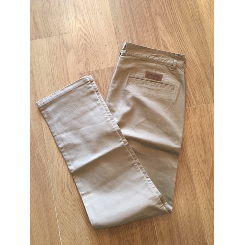 KINGPIN PANTS CHINO KHAKI SIZE 36 SLIM FIT NEW KINGPIN SKATEBOARD STORE AUSTRALIAN SKATE SHOP