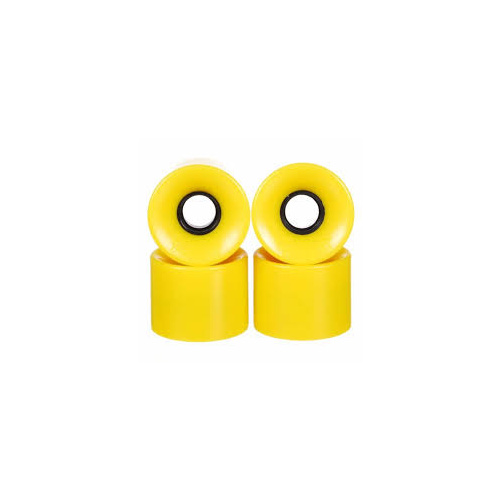 PENNY SKATEBOARD WHEELS 59MM 83A X 45MM YELLOW WIDE AUST SELLER
