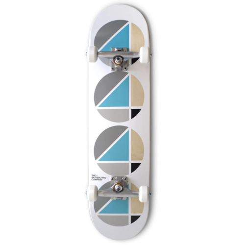 The 4 Skate Co Repeat Complete Board TEAL WHITE