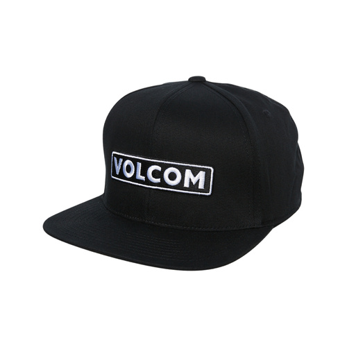 VOLCOM BARTAR SNAPBACK CAP BLACK HAT FREE POSTAGE AUSTRALIAN
