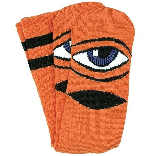 TOY MACHINE SOCKS SECT EYE SOCK RUST NEW AUSTRALIAN SELLER KINGPIN SKATE SHOP