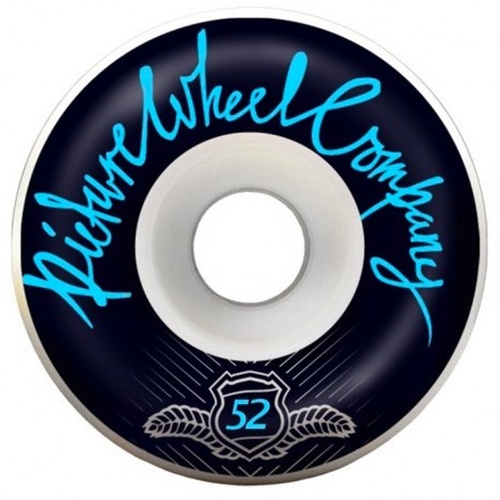 PICTURE SKATEBOARD WHEELS CONICAL 52MM 99A 