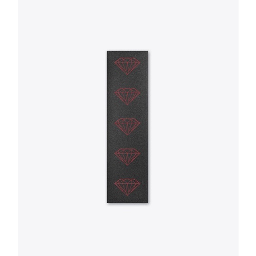 DIAMOND SUPPLY CO BRILLIANT RED LOGO SKATEBOARD GRIP TAPE 9 X 33 INCH AUSTRALIAN SELLER