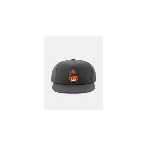Thrasher x Spitfire LOC Snapback Hat Charcoal Thrasher Magazine