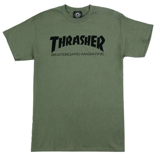Thrasher Skate mag T-Shirt Tee New Army Green Skate Shop Aust Seller Thrasher [Size: M]