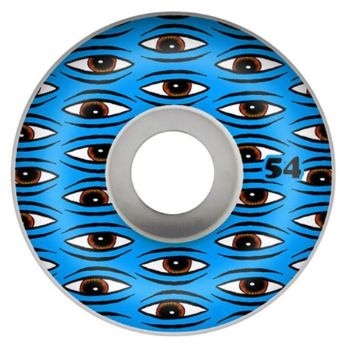 TOY MACHINE WHEELS 54 MM ALL SEEING BLUE 100A