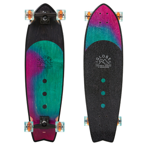Globe COMPLETE SKATEBOARD Chromantic WASH AQUA Cruiser 33" x 9.5" x 22.25"WB