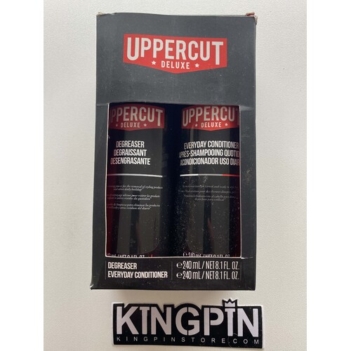 UPPERCUT DELUXE Mens Degreaser Shampoo and Everyday Conditioner Set