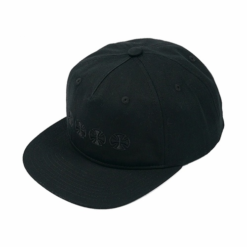 INDEPENDENT TRUCK CO. Chain Cross Snap Back Hat Cap - OSFM - Black