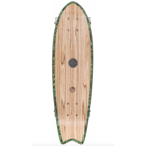 GLOBE Complete Skateboard Sagano 26" x 7.5" - Olivewood / Green Pearl