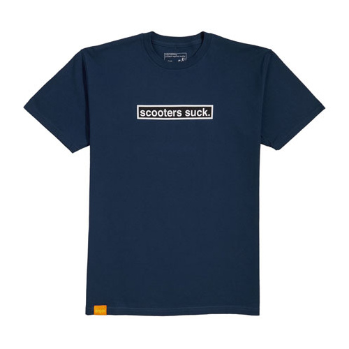 ENJOI Don't Shred Tee T-Shirt - Harbor Blue Navy [Size: S]