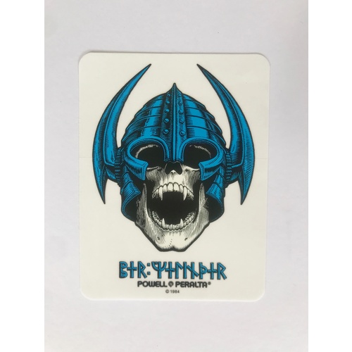 POWELL PERALTA Skateboard OG Sticker PER WELINDER 4.5" Nordic Skull