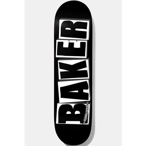 Baker Deck 8.475" x 31.875 WB 14.25 BLACK / WHITE Skateboard New Aus Seller Kingpin Shop