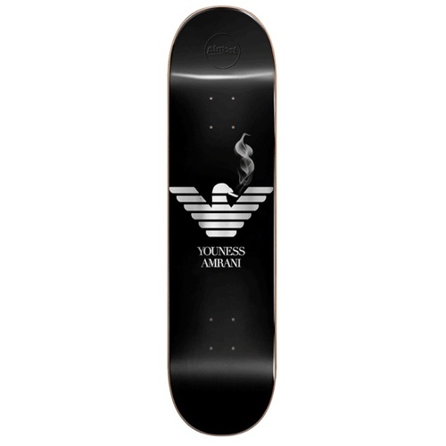 ALMOST Skateboard Youness Amrani 8.25" Deck Smoking Eagle Runway R7