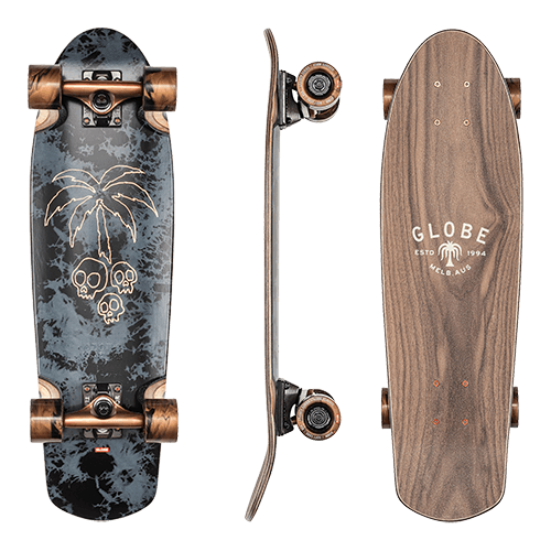 GLOBE Trooper Natives Complete 7.9" X 27" Skate Board Longboard Cruiser