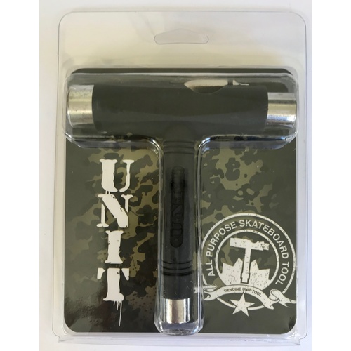 UNIT Multi Functional Skateboard Tool 4 in 1 BLACK