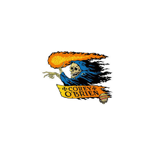 SANTA CRUZ Corey Obrien 6" Reaper Sticker